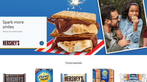 Walmart Hershey 'S'more Essentials' Showcase